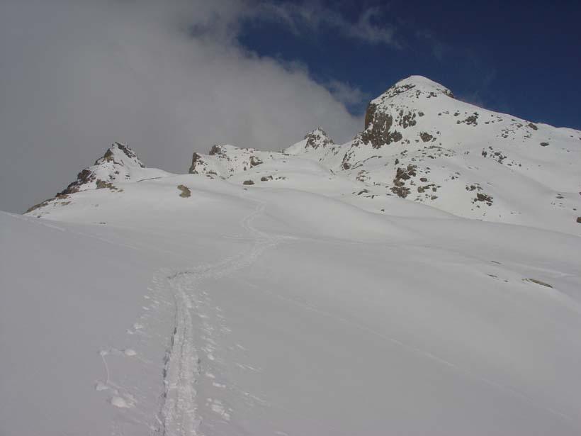 Dal Col Termier in fondo il Gr Galibier