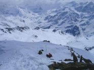 Il bacino dei Forni con sulla dx il Tresero, San Giacomo, Pedranzini, Dosegù, San Matteo