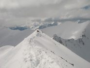 Dalla vetta verso la Grande Combe