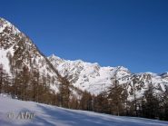 Poco sopra l'Alpe Bodme