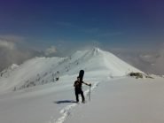 in vetta con il giobert alle spalle