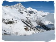 ...il Monviso visto in panoramica dalla salita...