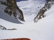 in viaggio sul  couloir Gastaldi