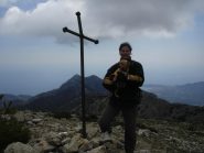 Io con Tata sulla punta nord del Grammondo.