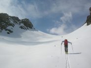 Verso il Colle vercoche, sulla sinistra il Bec Molère.