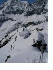 La cresta(ovest) della Loson e dietro la Croce Rossa-Arnas