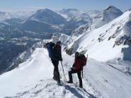 noi poco sotto la cima