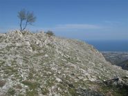 Verso il Monte Acuto, la particolare conformazione del terreno