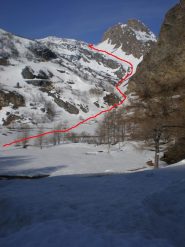 dal piano verso il canalone