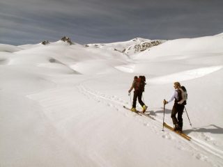 Risalita oltre il vallone Margherina