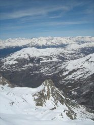 panoramica dalla cima