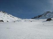 vallone di salita nella parte centrale
