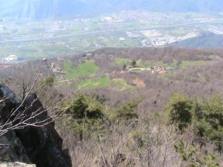 I prati ormai verdi di Celle.