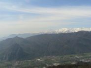 Sacra di San Michele e monviso dietro