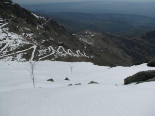 Dalla cima, panorama verso le Nere