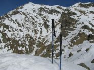 In cima con sfondo il Verzel