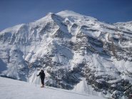gran vista sulla pointe de Charbonnel 3752 m.