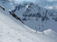 quasi in vetta : scialp veloce!