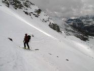 Discesa sul traverso