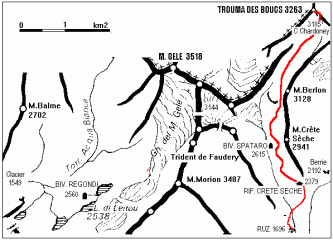 Trouma des Boucs percorso