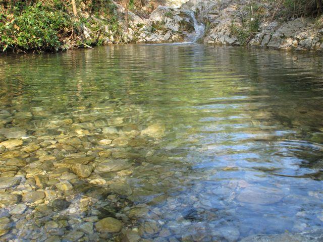 Uno dei numerosi laghetti