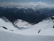 Il vallone visto dalla vetta