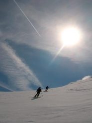 sotto il colle, crostone portante da buone lamine