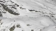 zoommata sui laghi verdi