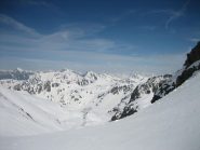 Veduta sui laghi di Vens.