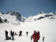 Fine della discesa dal col de Vens