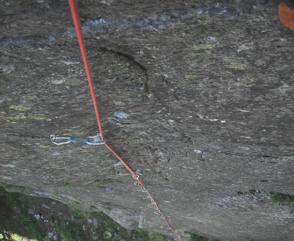 la difficile placca del secondo tiro di Camel by Camel