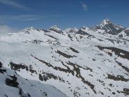 Dalla Beccher, panorama verso la Tersiva