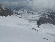 Panorama sulla via di salita