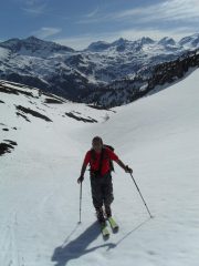 inizio del canale sopra le piste