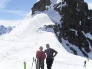 autoscatto sotto la punta