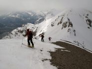 Discesa sul passo dell'asino