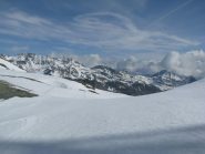 Panorama verso la Valle d'Aosta