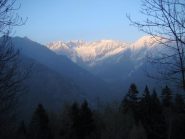 ultimo sole in val Servino