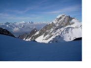 Alla Trouma de Boucs dal Crete Seche nello sfondo la Grivola