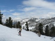 Uscendo dal bosco del vallone del Gimont