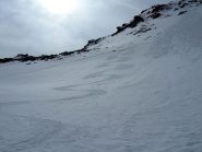 strato di polvere su fondo duro