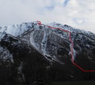 L'itinerario da nord-est