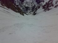 parte alta della discesa