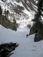 canalino all'imbocco del vallone del prefouns