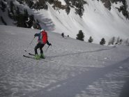 parte alta della discesa