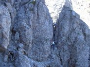 Alla con una dulfer  in val scarettone