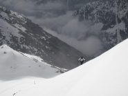 a pochi metri dalla cima