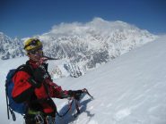 io in cima, il denali sullo sfondo