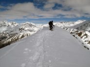 Max raggiunge la Punta Mengo