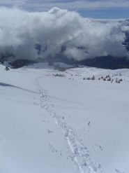la mia traccia in ambiente immacolato